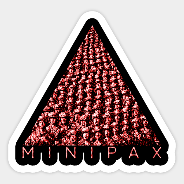 Minipax - Ministry of Peace 1984 - 1984 - Sticker | TeePublic