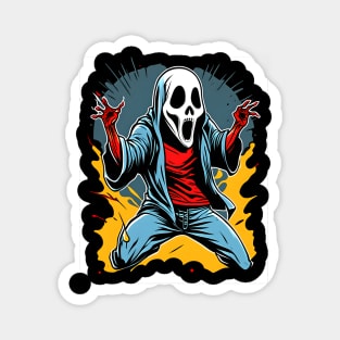 Ghostface Scream mask Magnet