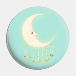 Dreaming Of The Moon Pin