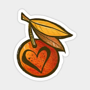 Heart d'Orange Cute Fruit Magnet