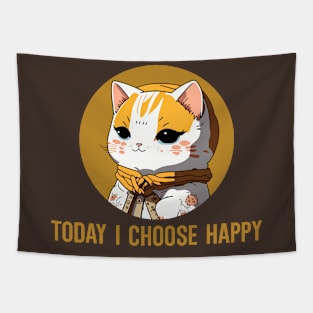 today I choose happy Tapestry