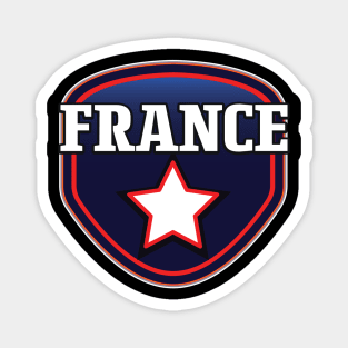 France Logo Magnet