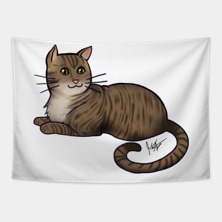 Cat - American Shorthair - Brown Tabby Tapestry