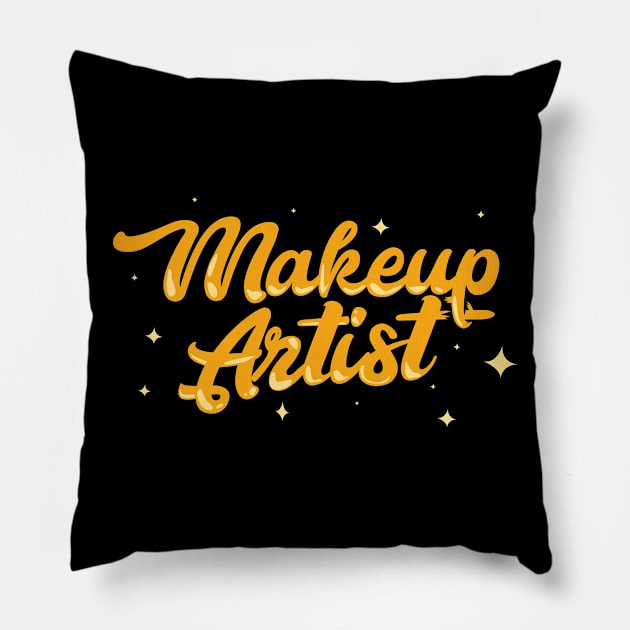 Make Up Artist Pillow by schmomsen