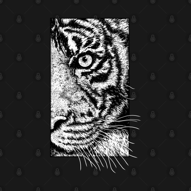 Tiger Illustration Malayan Sumatran Siberian Bengal Tiger by GraphicsLab