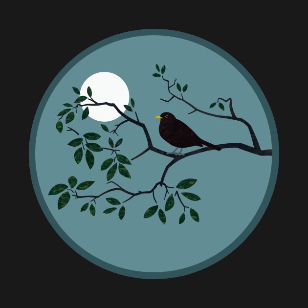 Blackbird Singing in the Dead of Night by Hayh0