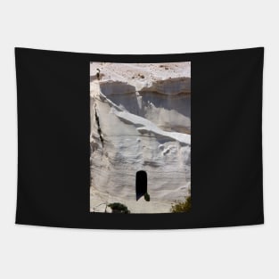 The White House of Milos island Tapestry