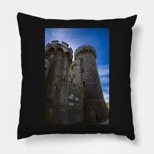 Penrhyn Castle- Two towers Pillow