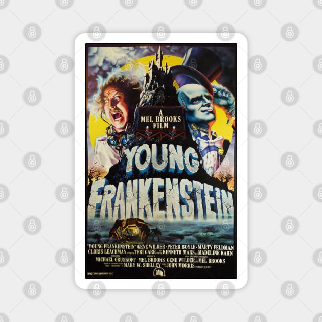 Young FRONKenstein, Not Frankenstein! Magnet by Xanaduriffic