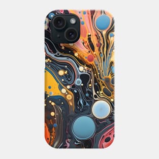 Vibrant Euphoria Abstract Canvas Phone Case