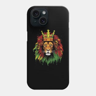 lion black lives matter Phone Case