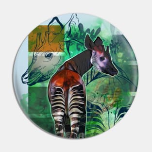 Ethan's Okapi #1 Pin