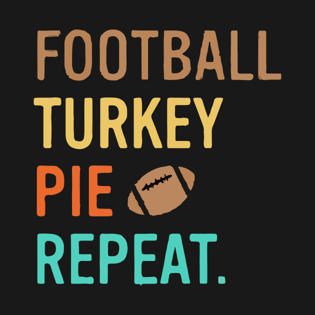 Football Turkey Nap Repeat by RahimKomekow