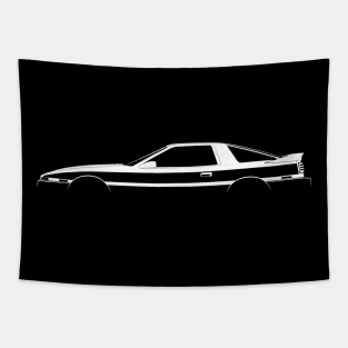 Toyota Supra (A70) Silhouette Tapestry