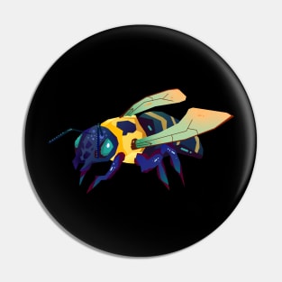 Galaxy Bee Honeybee Insect Bug Pin