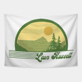 Leon Russell / Retro Style Country Fan Design Tapestry