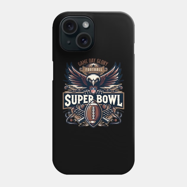 superbowl game day glory football Phone Case by AOAOCreation