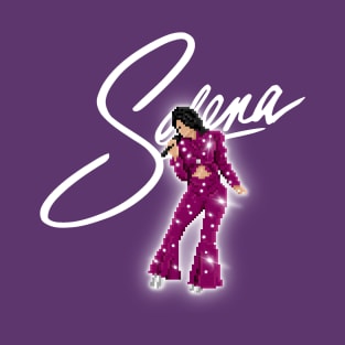 Selena Pixel Art T-Shirt