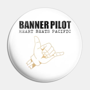 Heart Beats Pacific Pin