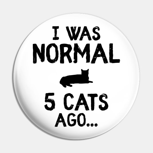 Cat gift crazy cat lover Pin by ShirtyLife