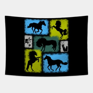 Haflinger Pony Horses Collection Tapestry