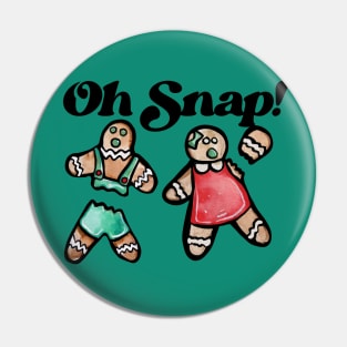 Oh Snap Gingerbread Cookies Pin