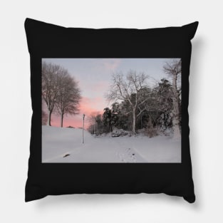 Stillness Winter Pillow