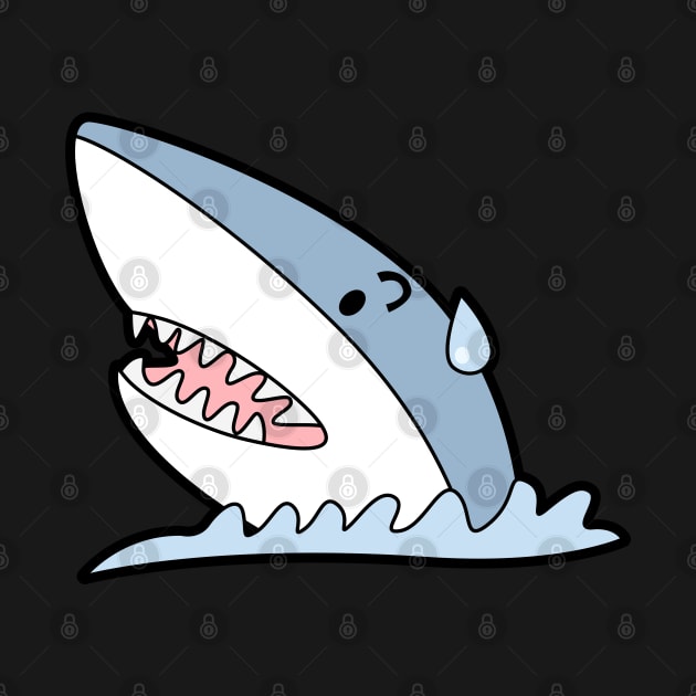 Cute Shark by BrightLightArts