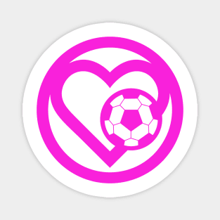 I Love Soccer Magnet