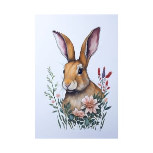 Rabbit Watercolor T-Shirt