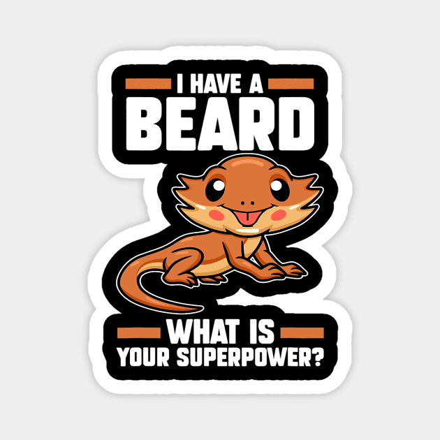 I have a beard what is your bearded dragon owner Magnet by omorihisoka