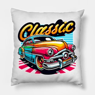 Classic car Pillow