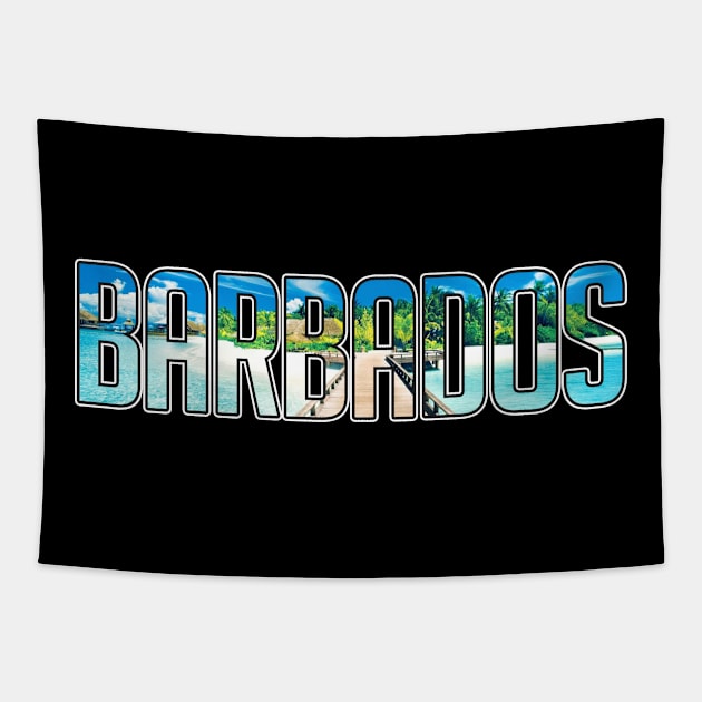 Barbados vacation. Perfect present for mother dad friend him or her Tapestry by SerenityByAlex