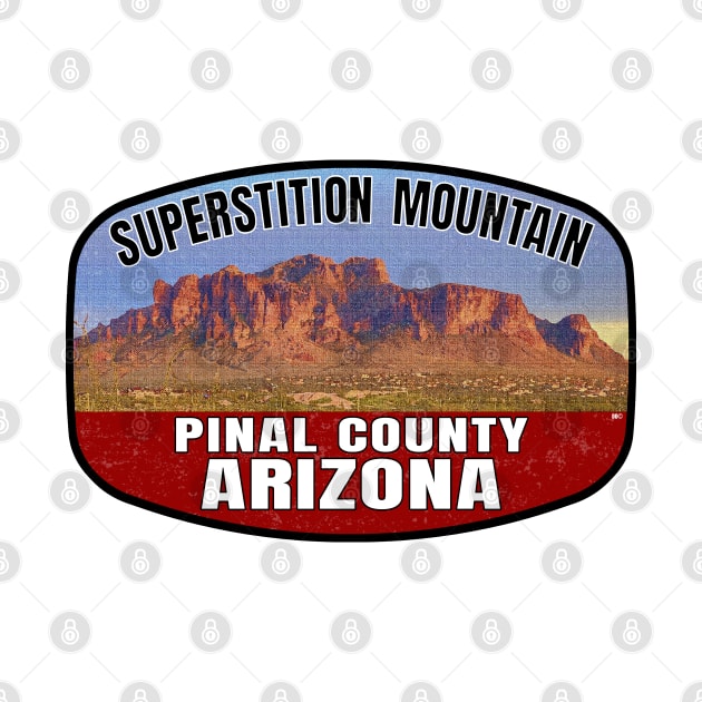 Superstition Mountain Arizona Pinal County by TravelTime