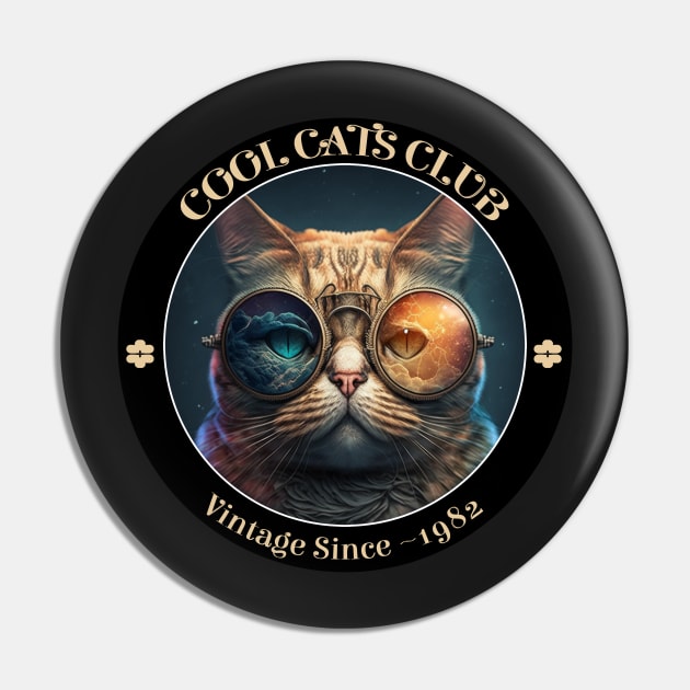 Cool Cat Gifts Pin by TheLaundryLady