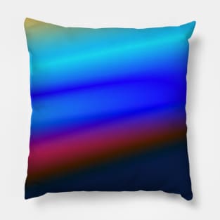 RED BLUE GREEN TEXTURE ART Pillow