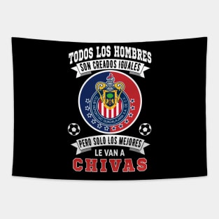 Chivas de Guadalajara los Mejores le van a Chivas Futbol Soccer Mexicano Tapestry