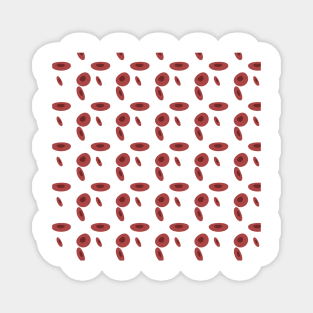 Blood Cell Pattern Magnet