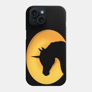 Arabian Unicorn Silhouette Phone Case