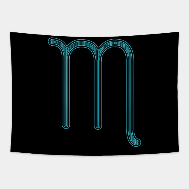 Scorpio Sign Tapestry by Zodiac Syndicate