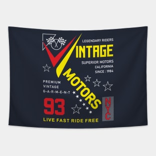 The Vintage Motors Tapestry