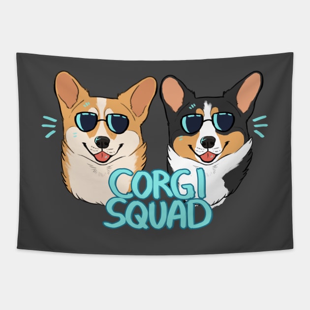 Corgi tapestry hotsell