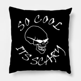 Skull wearing Sunglasses Pillow