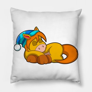 Horse at Sleeping with Sleepyhead Pillow