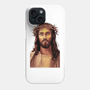 Jesus full color Phone Case