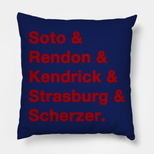 2019 Washington Nationals Pillow