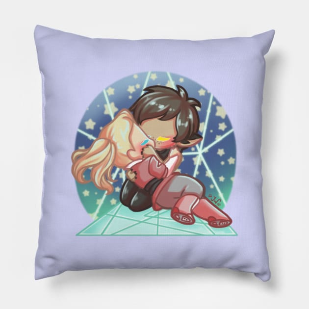 Catradora Pillow by JuliaWaa