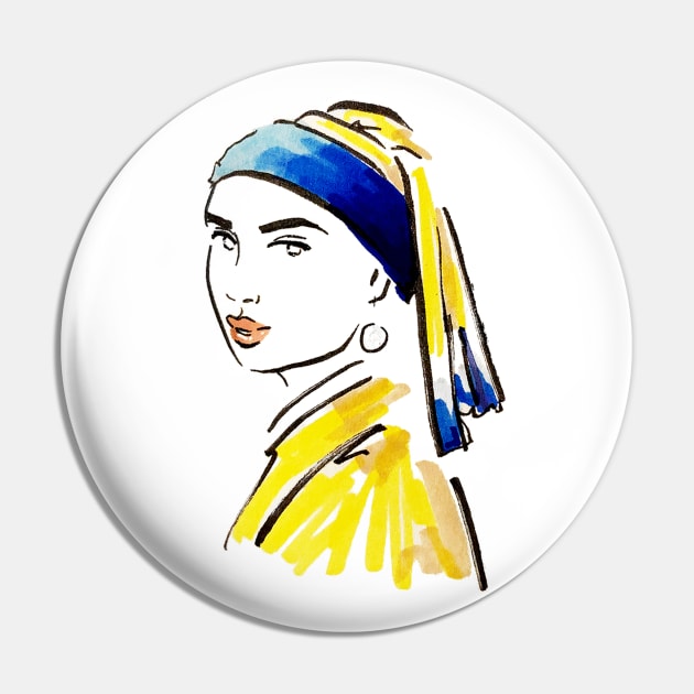 Girl with a Pearl Earring 2020 Pin by MarisaF