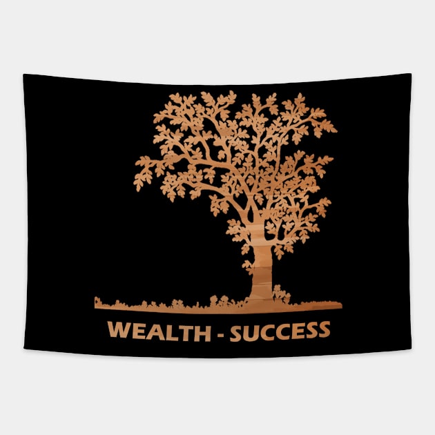 Wealth - Success Tapestry by creates