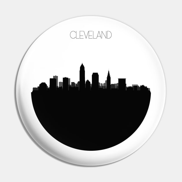 Cleveland Skyline Pin by inspirowl